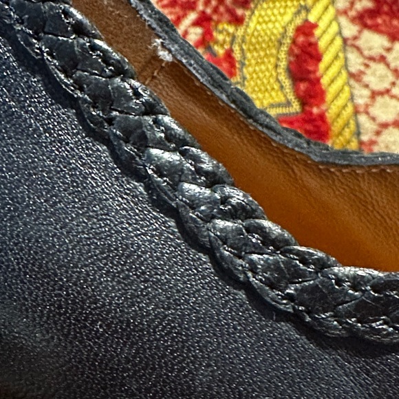 Stephane Kelain Paris black leather Mary Jane pumps platform shoes size 9.5/40.5 - Picture 8 of 8